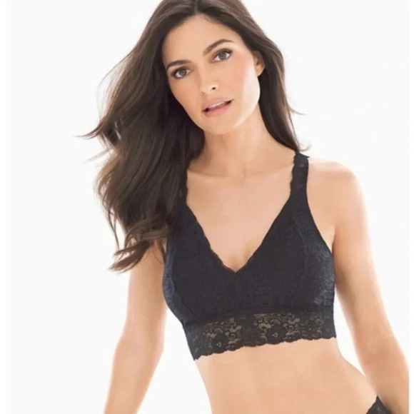 Soma Bralette Lace Racerback Size Medium - Picture 1 of 6